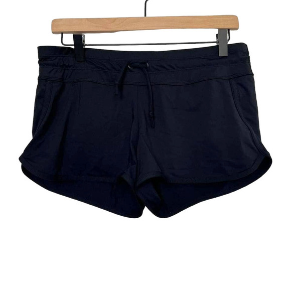 Athleta Lined Running Shorts Black Size‎ M - Picture 1 of 9